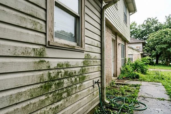 Before - Vinyl Siding Soft Wash